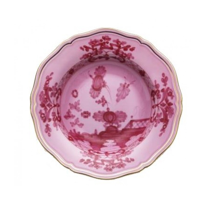Richard Ginori Oriente Italiano Porpora Soup Plate 24 cm