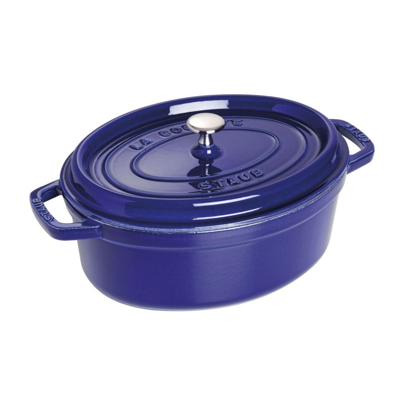 Staub Cocotte Ovale 29 cm Blu Scuro