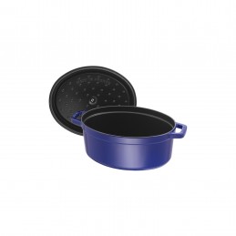Staub Cocotte Ovale 29 cm Blu Scuro