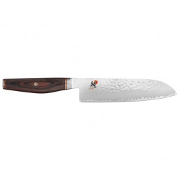 Miyabi 6000 MCT Santoku Knife 18 cm, Smooth 34074-181