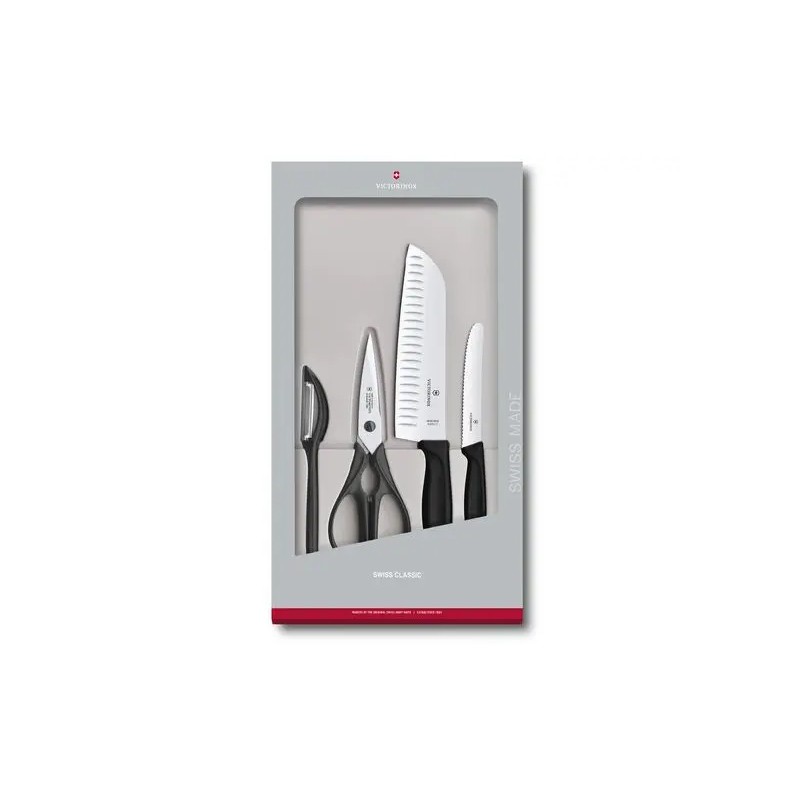 Victorinox Swiss Classic Kitchen Set, 4 pieces Black