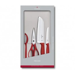 Victorinox Set da Cucina Swiss Classic, 4 pezzi Rosso
