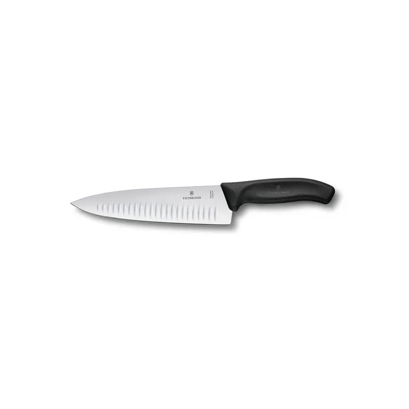Victorinox Swiss Classic Kitchen Knife 20 cm Alveolate blade Black 6.8003.20G