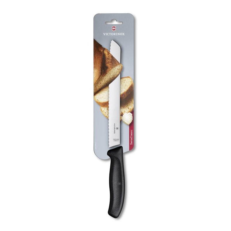 Victorinox Swiss Classic Bread Knife 21 cm Black 6.8633.21G