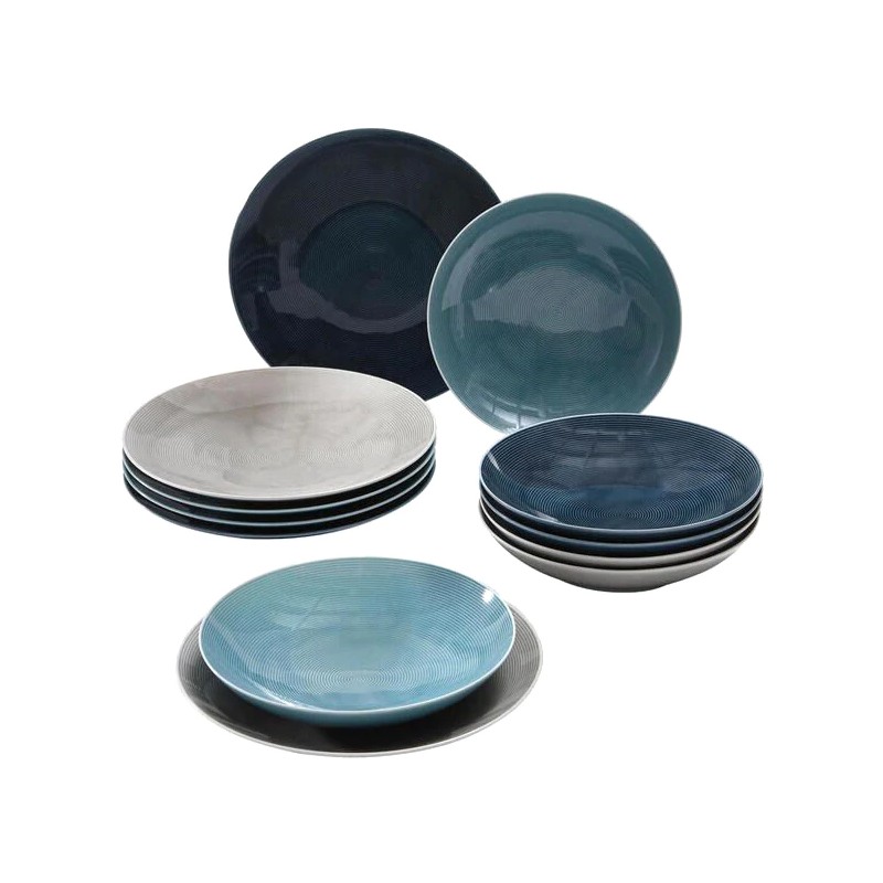 Thomas Rosenthal Loft Colour Servizio Piatti 18 Pz Mixed