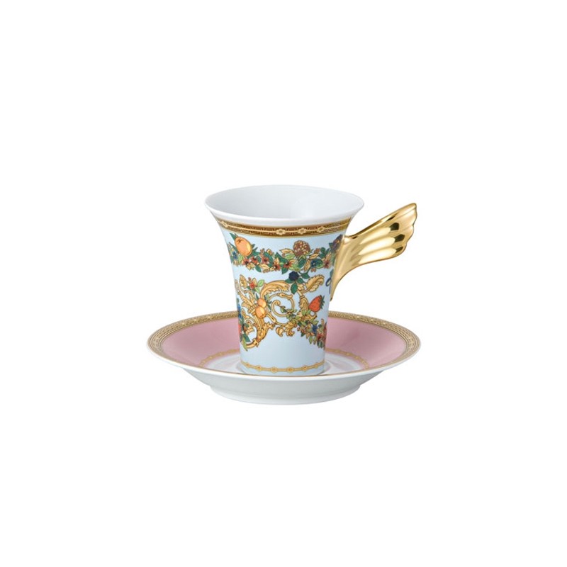 Versace Rosenthal Le Jardin de Versace Espresso Cup & Saucer 0.09 l