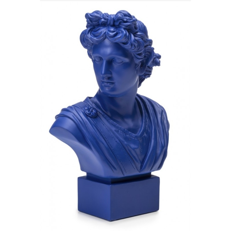 Palais Royal - Lamart Busto Blu Apollo H. 35 cm