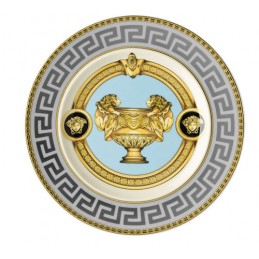Versace Rosenthal Prestige Gala Le Bleu 2 Piatto Piano 18 cm