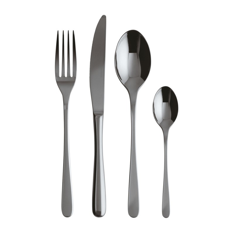 Sambonet Taste Pvd Black Flatware Set 24 pcs Ref. 52553B81