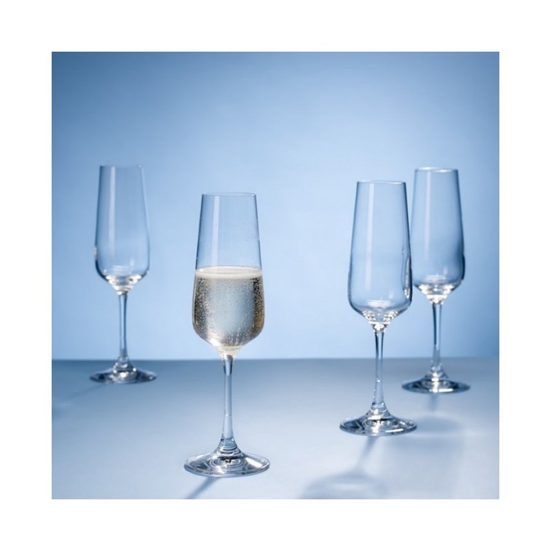 Villeroy & Boch Ovid Set 4 Flute Champagne