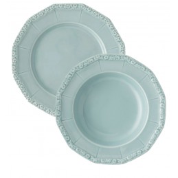 Rosenthal Maria Pale Mint Set Piatti 12 Pezzi