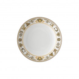 Versace Rosenthal Virtus Gala White Soup Plate 22 cm