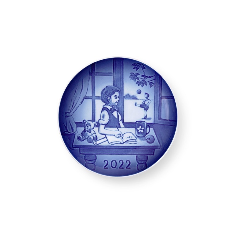 Bing & Grondahl Piatto del Bambino 13 cm 2022 - Il Piccolo Giorno Dreamer