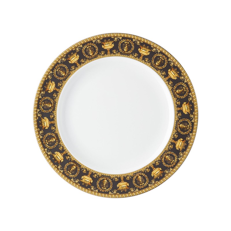 Versace Rosenthal I Love Baroque Piatto Piano 27 cm Black