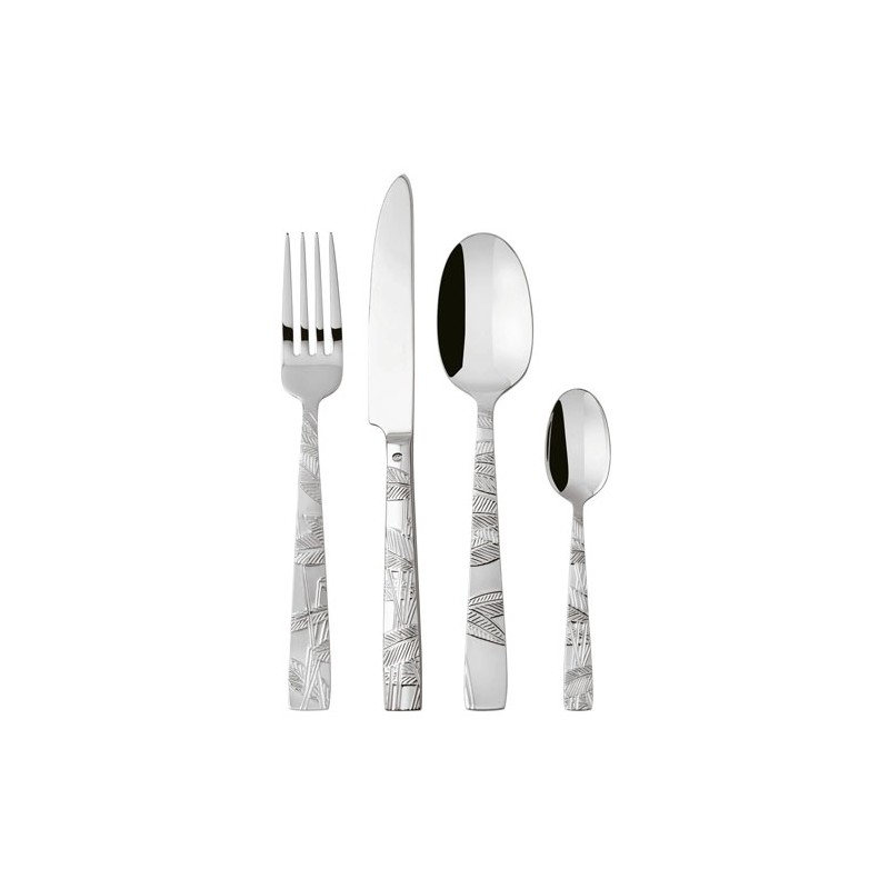 Sambonet Jungle Cutlery Set 24 pcs 52567-81 Stainless Steel 18/10