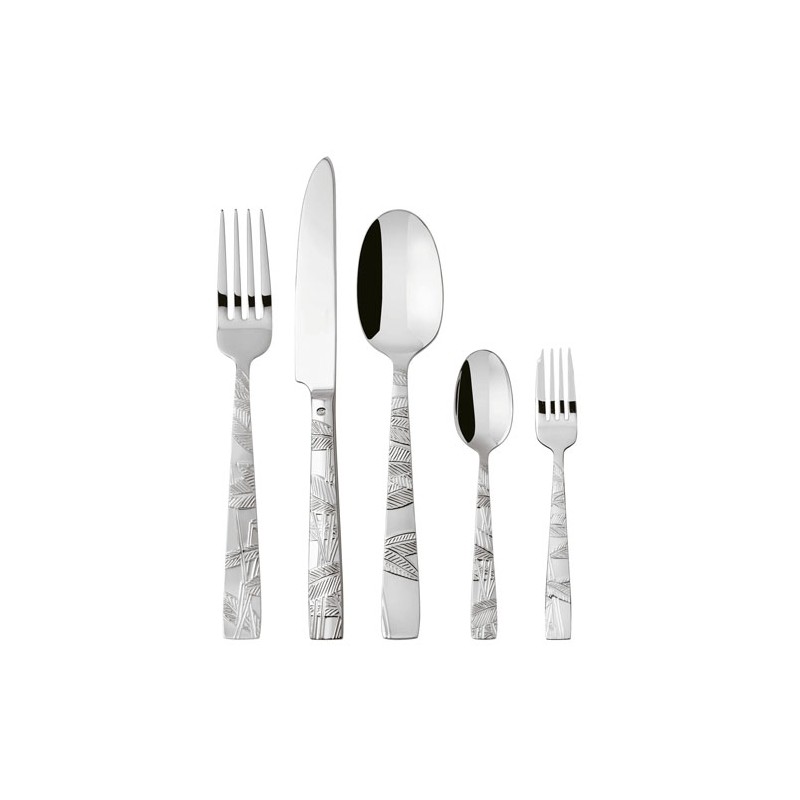 Sambonet Jungle Cutlery Set 30 pcs 52567-N1 Stainless Steel 18/10