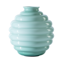 Venini Vaso Deco Verde Rio H. 24. 5 cm Ref. 707. 07