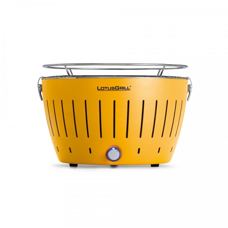 Lotus Grill Barbecue senza fumo a carbonella Giallo