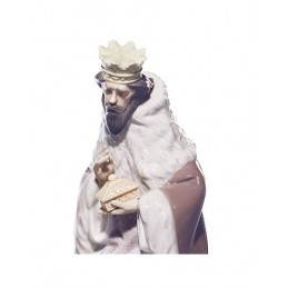 Lladrò King Gaspar Nativity Figurine - II Ref. 01005480