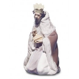 Lladrò King Gaspar Nativity Figurine - II Ref. 01005480