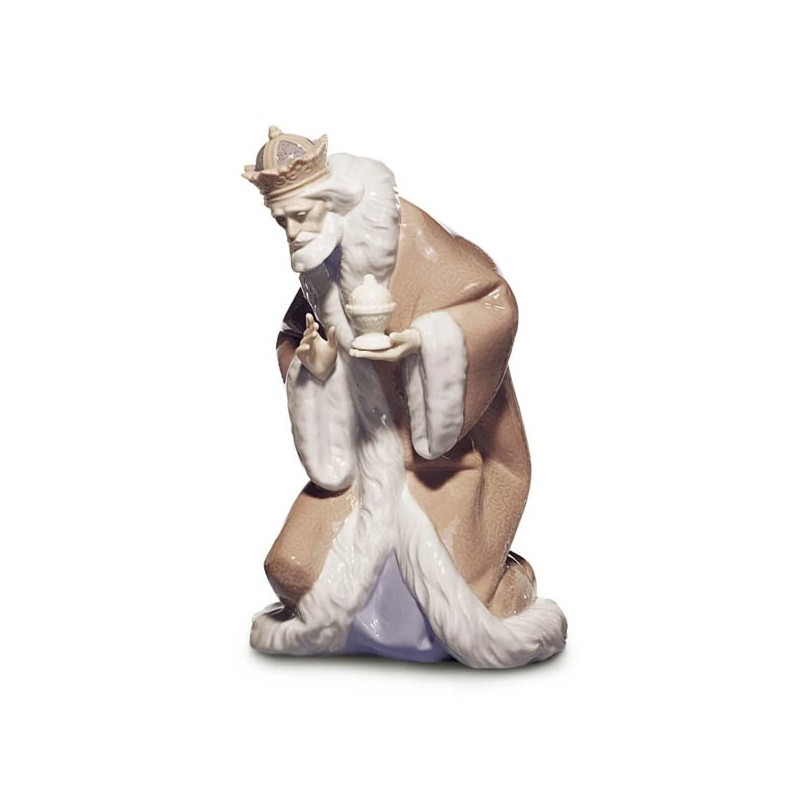 Lladrò King Melchior Nativity Figurine - II Ref. 01005479