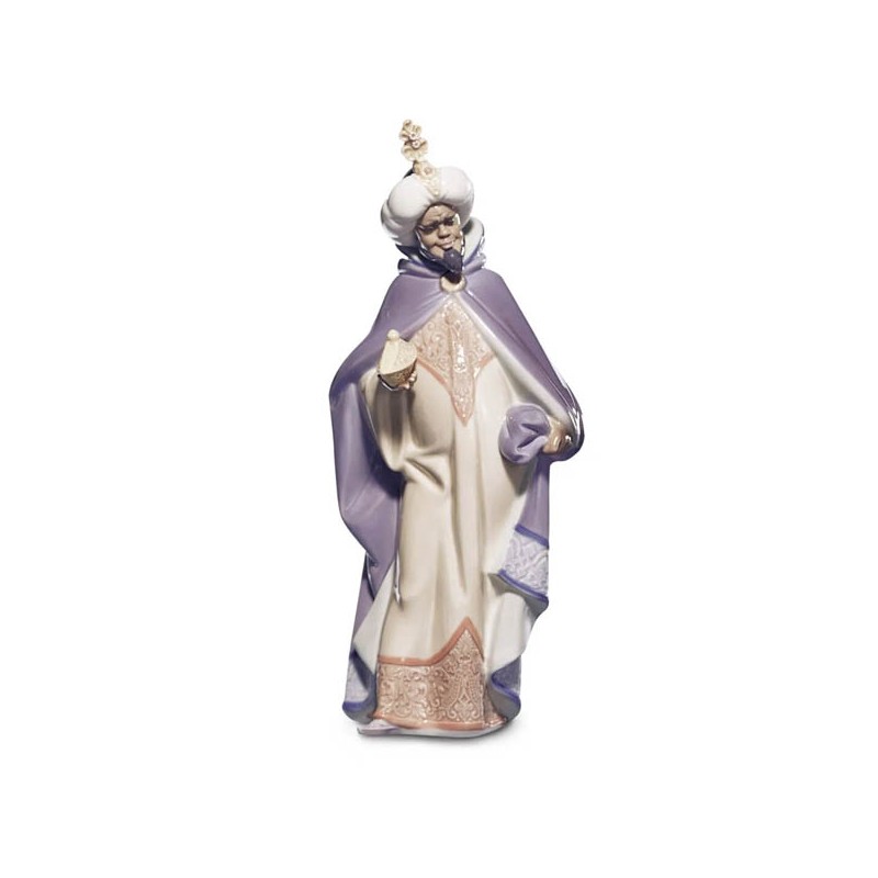 Lladrò King Balthasar Nativity Figurine - II Ref. 01005481