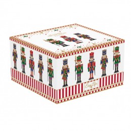 Easy Life NUTCRACKERS Set 2 Tazze Caffè con Piattino