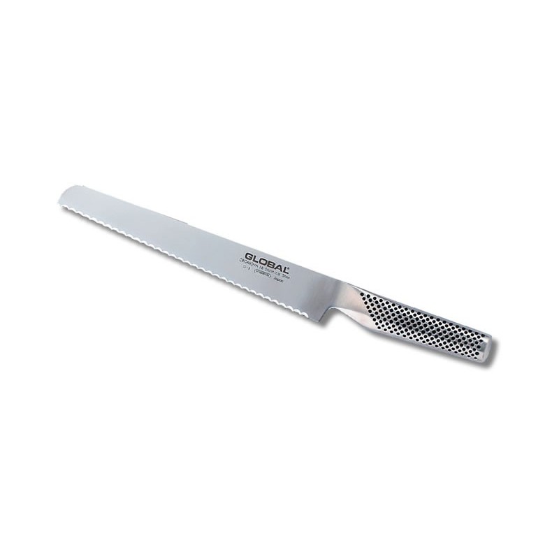 Global G-09R Bread knife for Right-Handed, Blade 22 cm Ref. 4501061