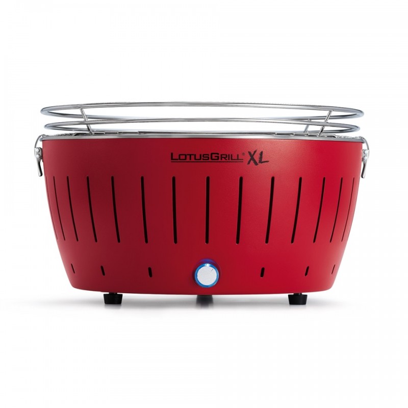 Lotus Grill XL Barbecue senza fumo a carbonella Rosso
