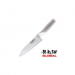 Global G-79 Coltello Cucina Alveolato, Lama 16 cm Ref. 4501318
