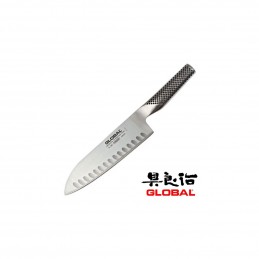 Global G-80 Coltello Santoku Alveolato , Lama 18 cm Ref. 4501319