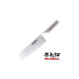 Global G-81 Honeycomb Nakiri Knife, Blade 18 cm Ref. 4501320