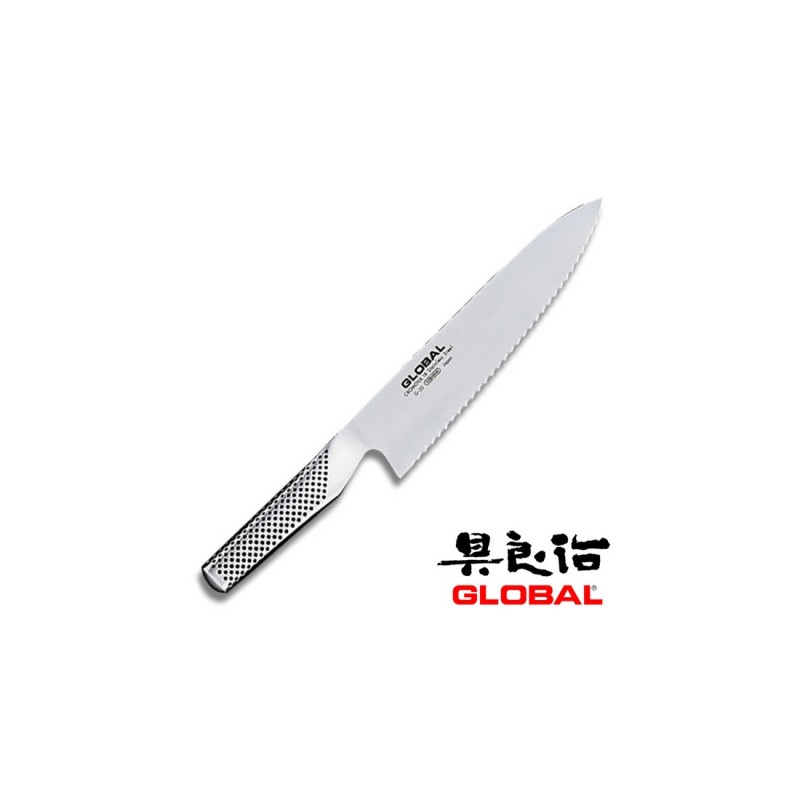 Global G-22 Bread Knife, Blade 20 cm Ref. 4500922