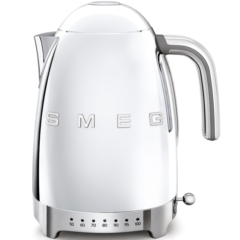 Smeg Variable Temperature Kettle Chrome 50's Retro Style Aesthetic