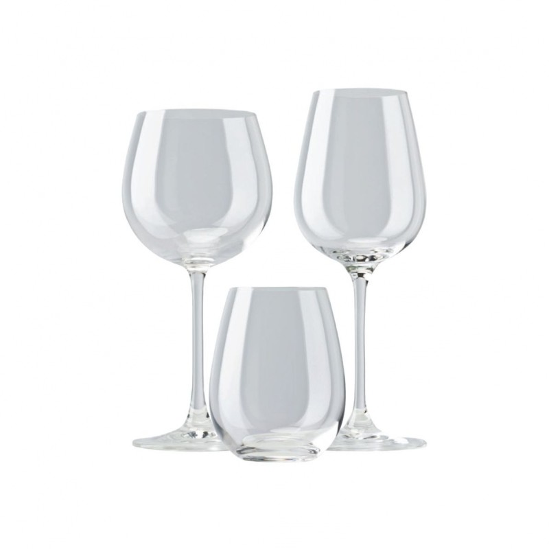 Rosenthal DiVino Glasses Set in Crystal 18 Pcs