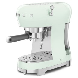 Smeg Espresso Coffee Machine Pastel Green 50's Style ECF02PGEU