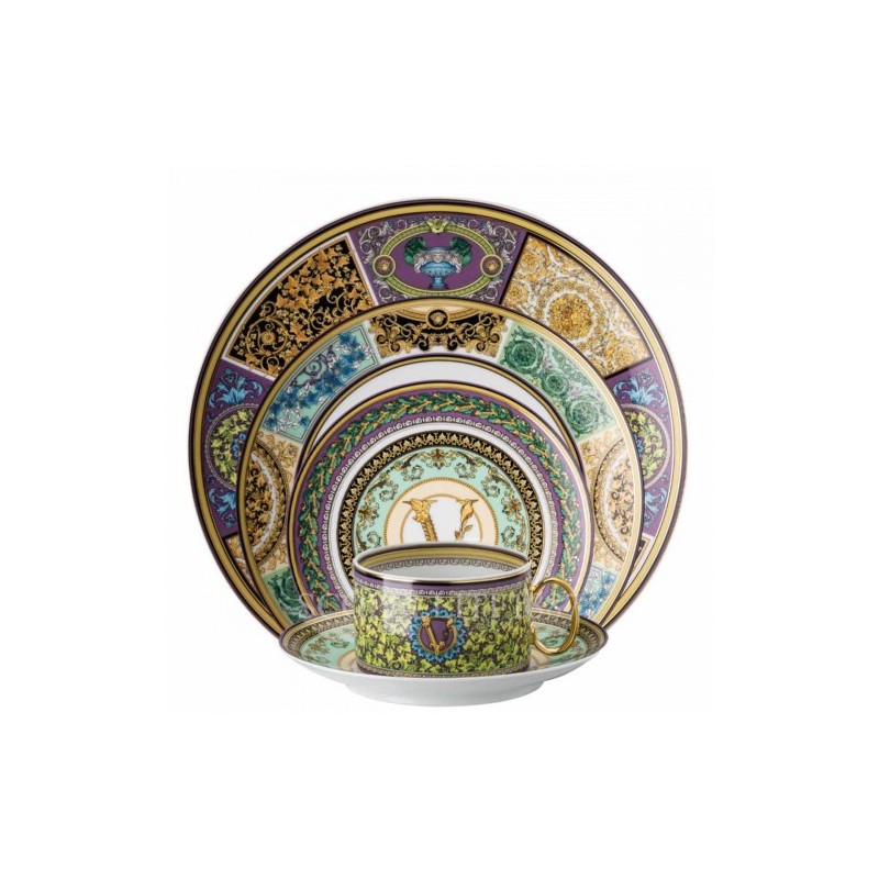 Versace Rosenthal Barocco Mosaic Posto Tavola 5 Pz