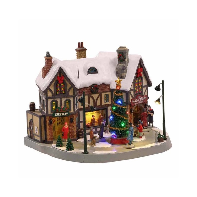 Lemax The Bell & Thistle Tavern Christmas Village Ref. 05682