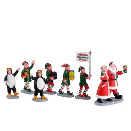 Lemax Santa's Elf Parade, Set Of 7 Ref. 23592