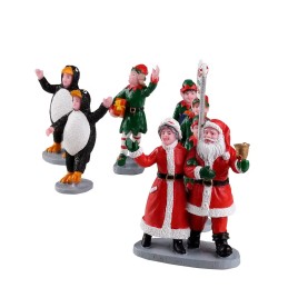 Lemax Santa's Elf Parade, Set Of 7 Ref. 23592