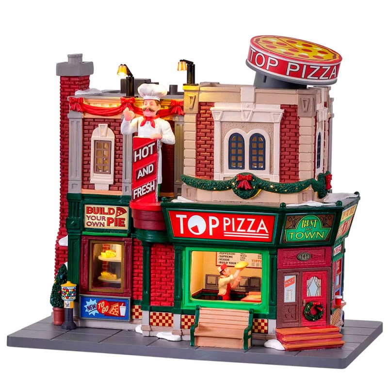 Lemax Top Pizza Christmas Village Ref. 25860