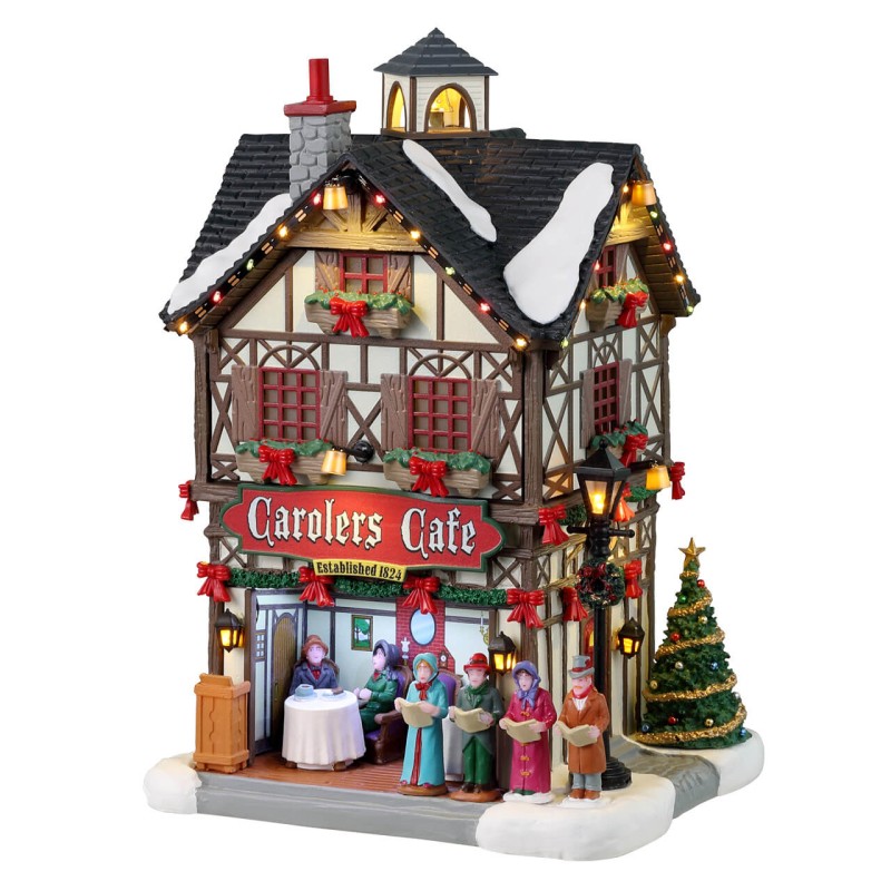 Lemax Villaggio Natalizio Carolers Cafe Ref. 35024