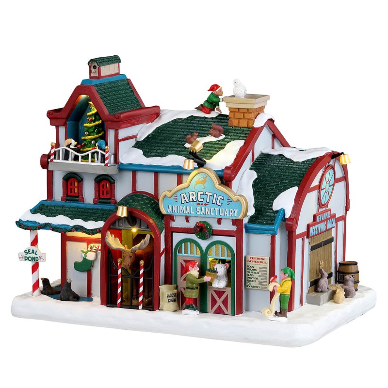 Lemax Arctic Animal Sanctuary Christmas Village Ref. 35075