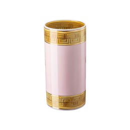 Versace Rosenthal Medusa Amplified Vase 24 cm Pink Coin