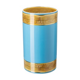 Versace Rosenthal Medusa Amplified Vase 30 cm Blue Coin