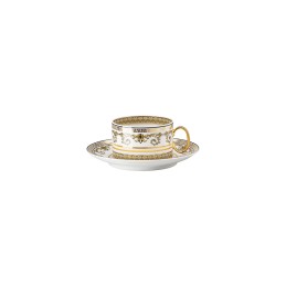 Versace Rosenthal Virtus Gala White Tea Cup with Saucer 0.20 l