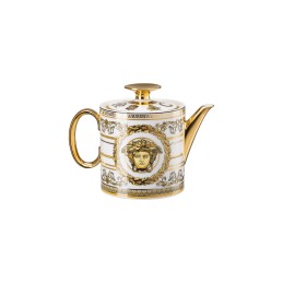 Versace Rosenthal Virtus Gala White Teapot