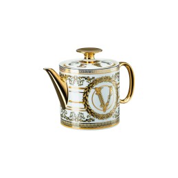 Versace Rosenthal Virtus Gala White Teapot