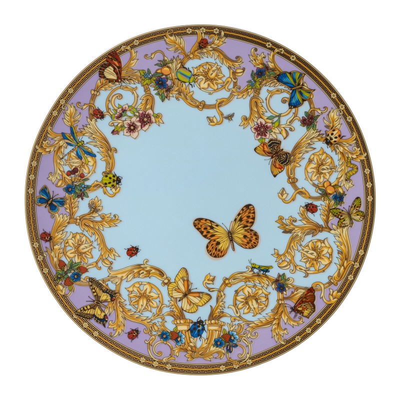 Versace Rosenthal Le Jardin De Versace Service Plate 33 cm