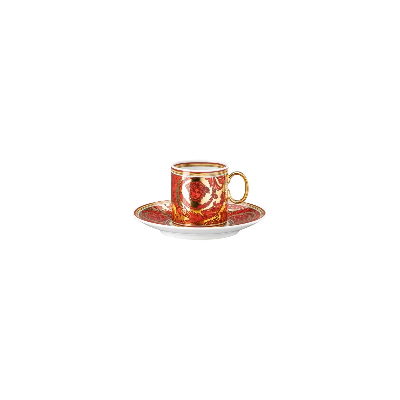 Versace Rosenthal Medusa Garland Espresso Cup & Saucer 2023